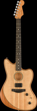 Fender American Acoustasonic Jazzmaster Natural Ebony Fingerboard (Open Box)