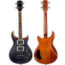 Flight Vanguard Electric Tenor Ukulele w/ Bag - Transparent Black (Open Box)