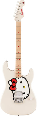 Squier Fender x Hello Kitty White Stratocaster