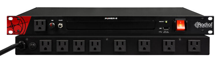 Radial Power-2 Surge Suppressor and Power Conditioner (open box)