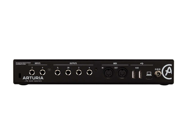 Arturia MiniFuse 4 USB-C Audio Interface - Black