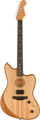 Fender American Acoustasonic Jazzmaster Natural Ebony Fingerboard