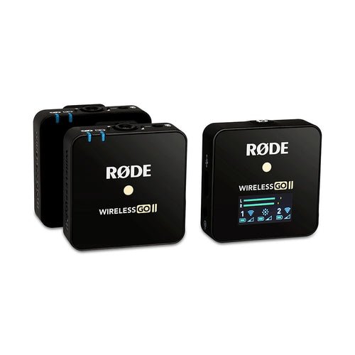 RODE Wireless Go II Dual-Channel Wireless Microphone System Black (open box)