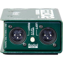 Radial ProD2 Stereo Direct Box DI Pro D2 for Keyboard & Guitars - Rack Mountable (Open Box)