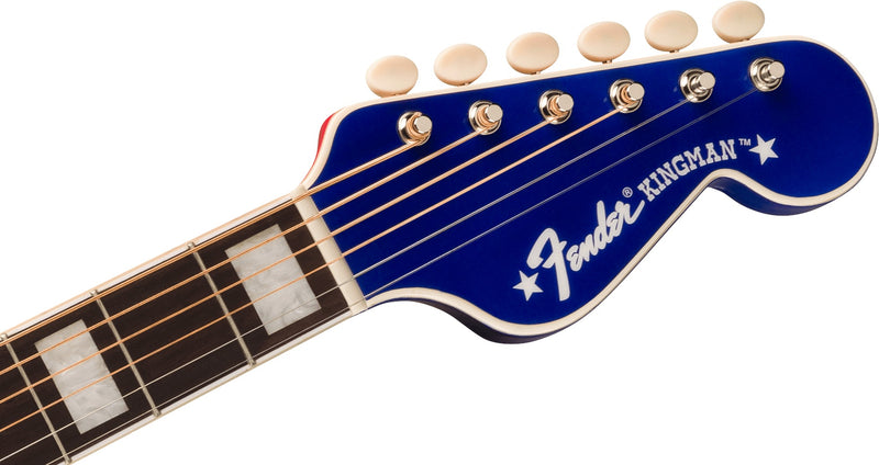 Fender Buck Owens Kingman Acoustic-electric Guitar - Red, White, and Blue