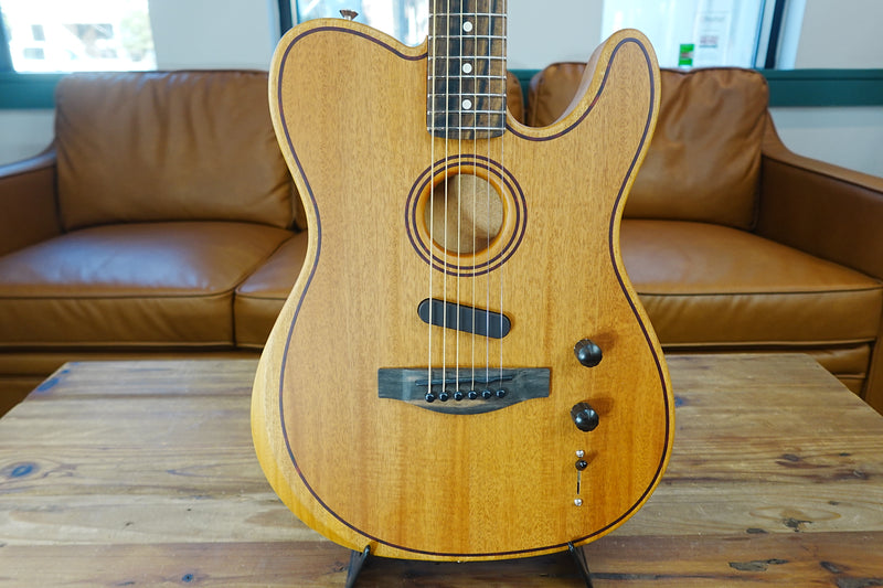 Fender American Acoustasonic Telecaster All-Mahogany Natural