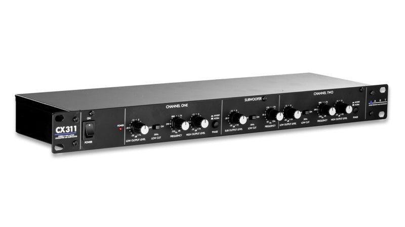 ART CX311 2-Way Crossover with Subwoofer Out (Open Box)