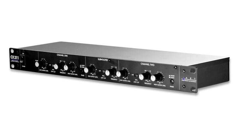 ART CX311 2-Way Crossover with Subwoofer Out (Open Box)