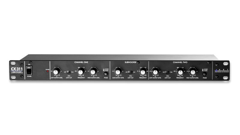 ART CX311 2-Way Crossover with Subwoofer Out (Open Box)