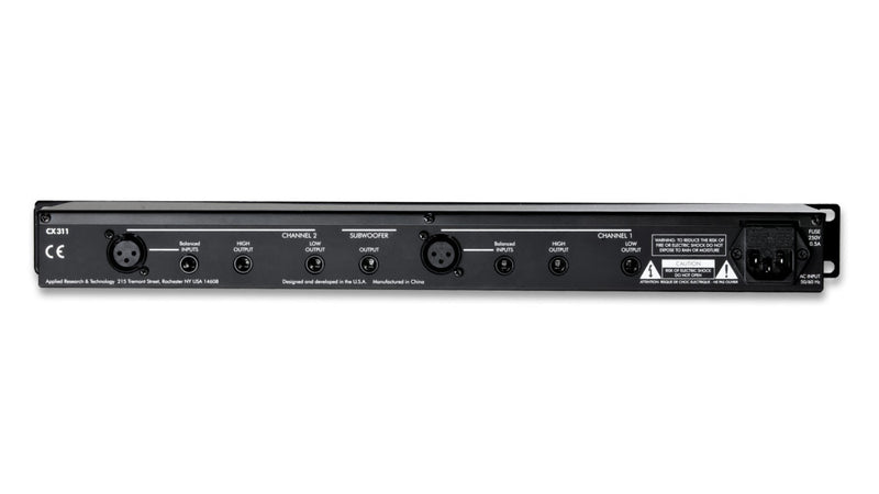 ART CX311 2-Way Crossover with Subwoofer Out (Open Box)
