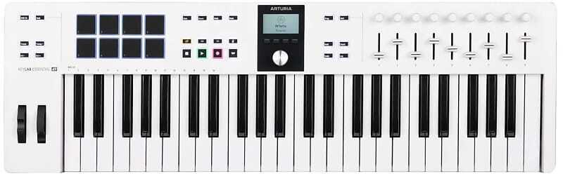 Arturia KeyLab Essential 49 MkIII MIDI Controller White (Open Box)