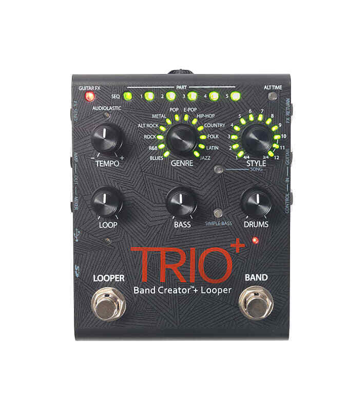 DigiTech Trio+ Band Creator and Looper Pedal (Open Box)