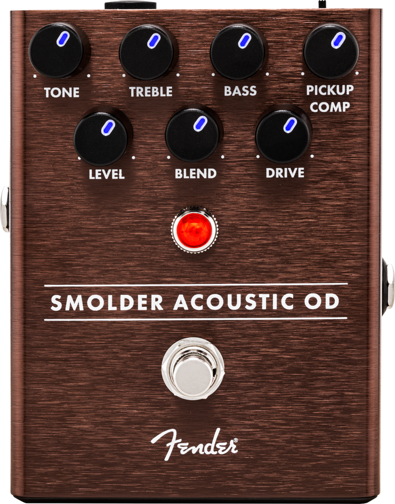 fender in a box pedal Fender Smolder Acoustic Overdrive Pedal
