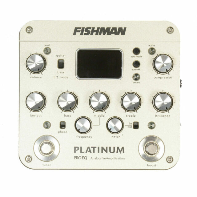 Fishman Platinum Pro EQ Pedal (Open Box)