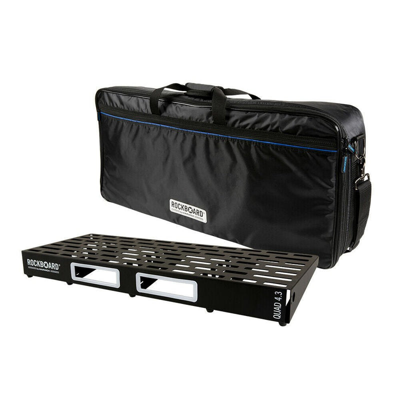 RockBoard QUAD 4.3, Pedalboard with Gig Bag (Open Box)