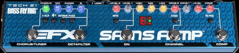Tech 21 Bass Fly Rig v2 Bass Multi-effects Pedal