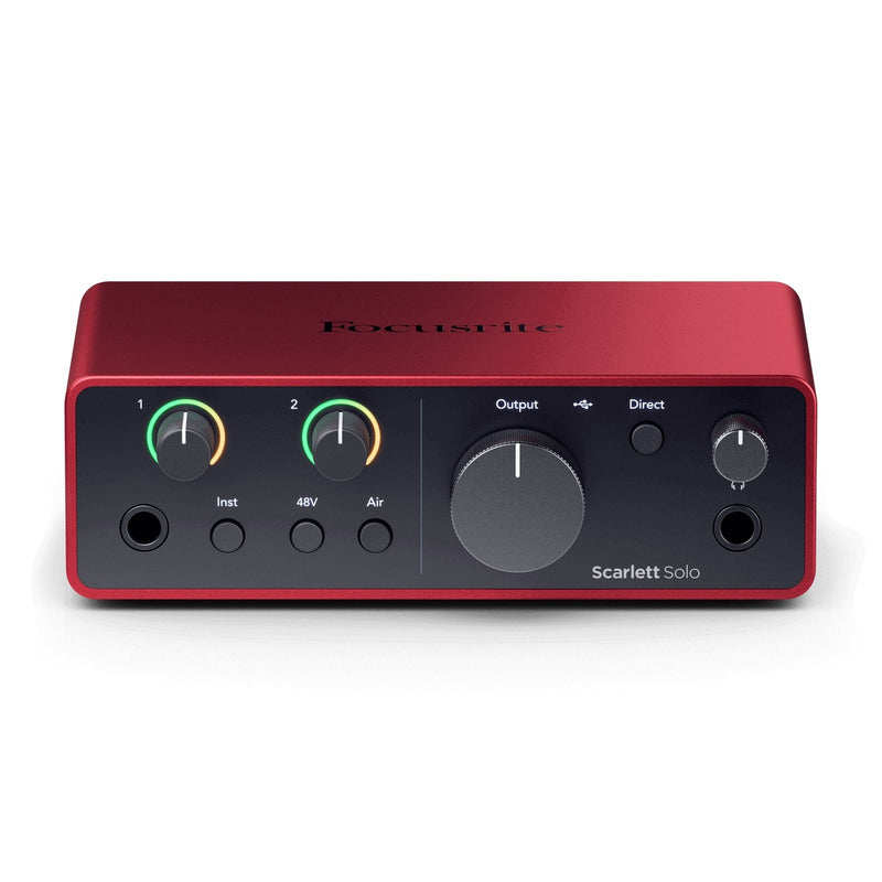 Focusrite Scarlett Solo 4th Gen USB Audio Interface