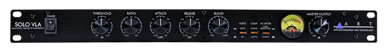 ART Solo VLA Multi-voice Tube Optical Compressor (Open Box)