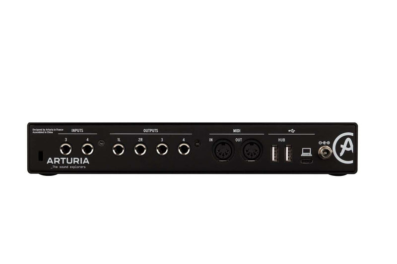 Arturia MiniFuse 4 USB-C Audio Interface - Black (Open Box)
