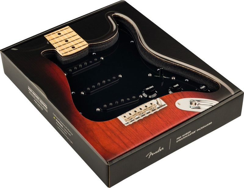 Fender Pure Vintage '59 Prewired Strat Pickguard - Black (Open Box)
