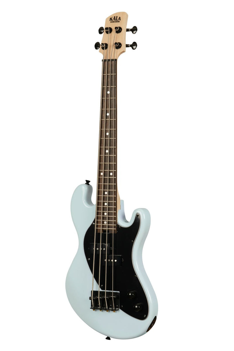 Kala Solid Body 4-String Powder Blue Fretted U BASS (Open Box)