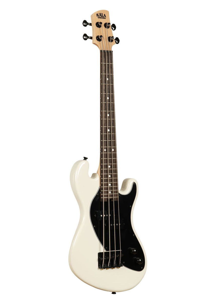 Kala U BASS UBASS-SB-CR-FS Solid Body 4-String Sweet Cream Fretted (Open Box)