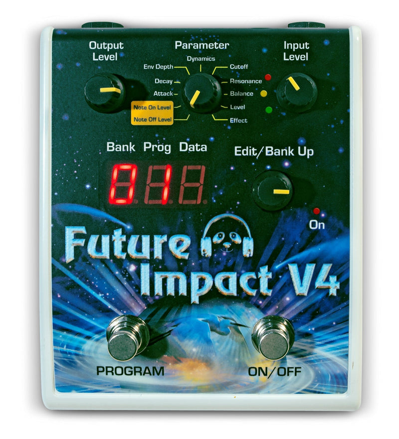 PandaMidi Future Impact V4 Bass/Guitar Synth Pedal (Open Box)