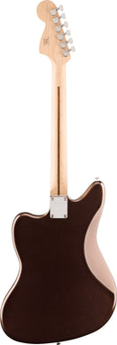 Squier Affinity Series Jaguar - Maple Fingerboard White Pickguard Mystic Metallic Brown