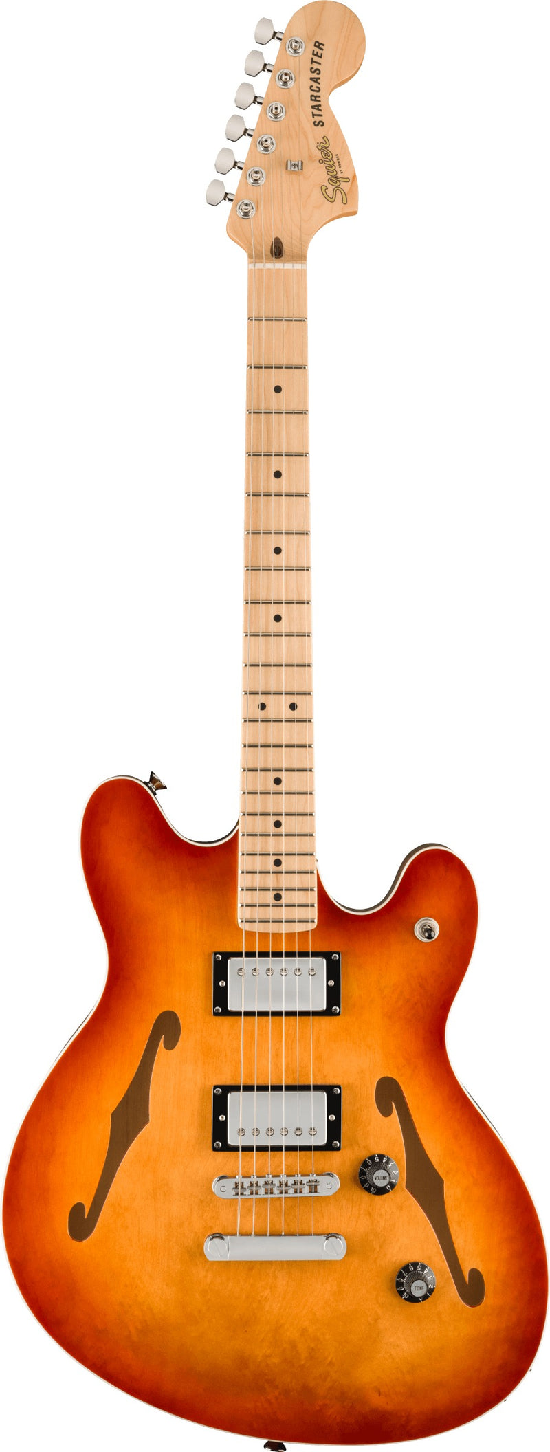 Squier Affinity Series Starcaster Deluxe - Sienna Sunburst