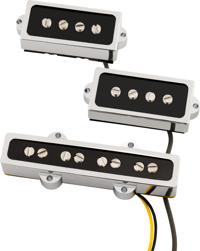 Fender Cobalt Chrome P/J Bass Pickup Set (Open Box)