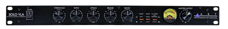 ART Solo VLA Multi-voice Tube Optical Compressor (Open Box)