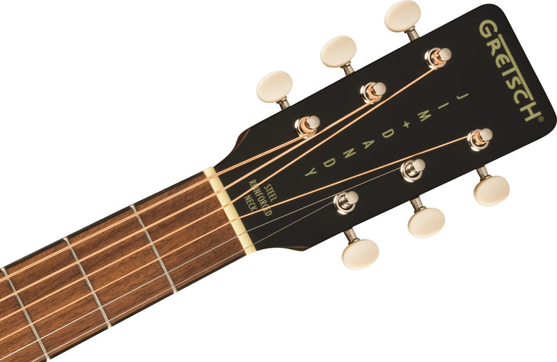 Gretsch Jim Dandy Deltoluxe Parlor - Tortoise Pickguard - Black Top (Open Box)