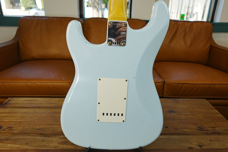 Fender S24 LTD L-SERIES 64 STRAT JRN L11681 - Aged Sonic Blue (Open Box)