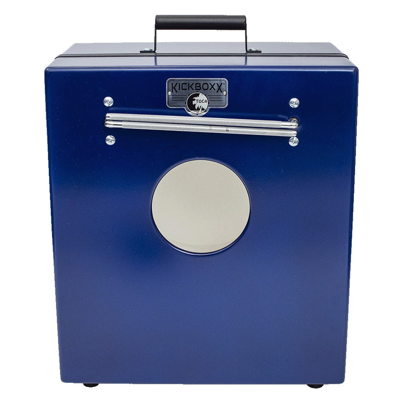 Toca Kickboxx Pro Suitcase Drum - Cobalt View (Open Box)