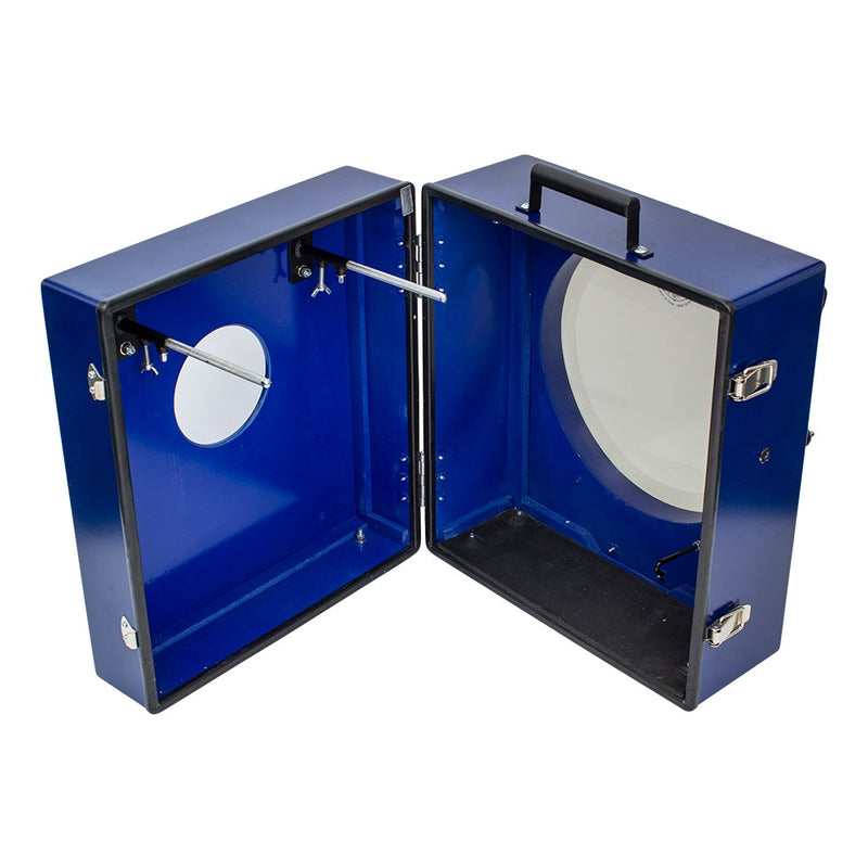 Toca Kickboxx Pro Suitcase Drum - Cobalt View (Open Box)