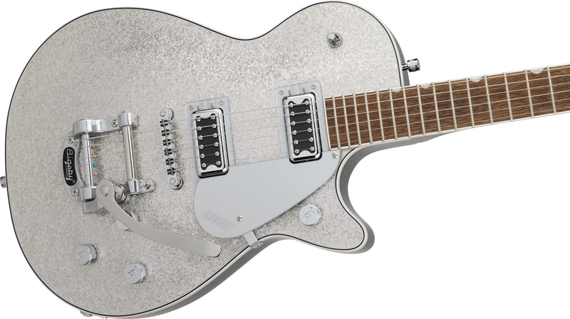 Gretsch G5230T Electromatic Sparkle Jet FT Single-Cut - Silver Sparkle (Open Box)