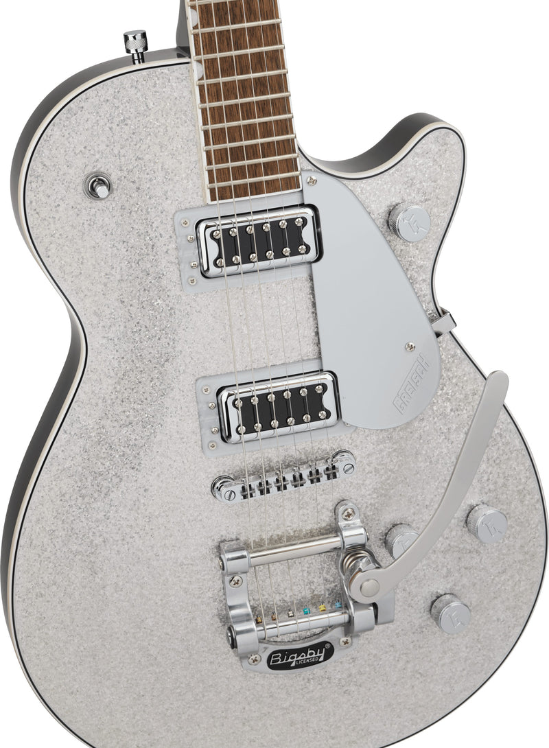 Gretsch G5230T Electromatic Sparkle Jet FT Single-Cut - Silver Sparkle (Open Box)