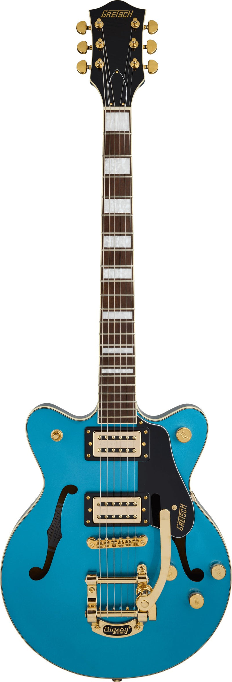 Gretsch G2655TG Streamliner Jr. Double-Cut - Riviera Blue