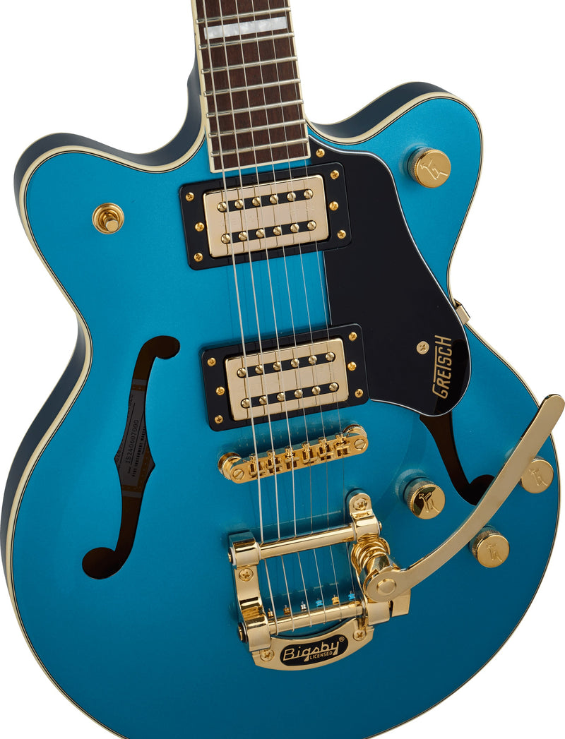 Gretsch G2655TG Streamliner Jr. Double-Cut - Riviera Blue