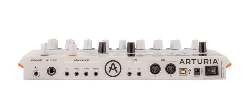 Arturia Drumbrute Impact 1984 Edition Analog Drum Machin - White