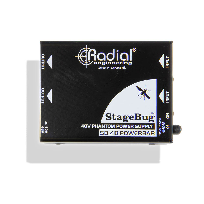 Radial StageBug SB-48 Phantom Power Supply