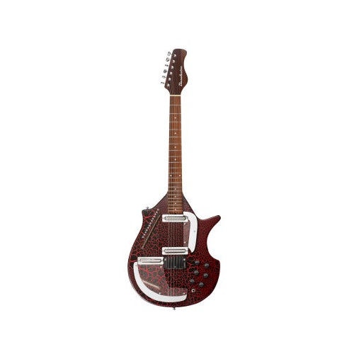 Danelectro Sitar Red Crackle