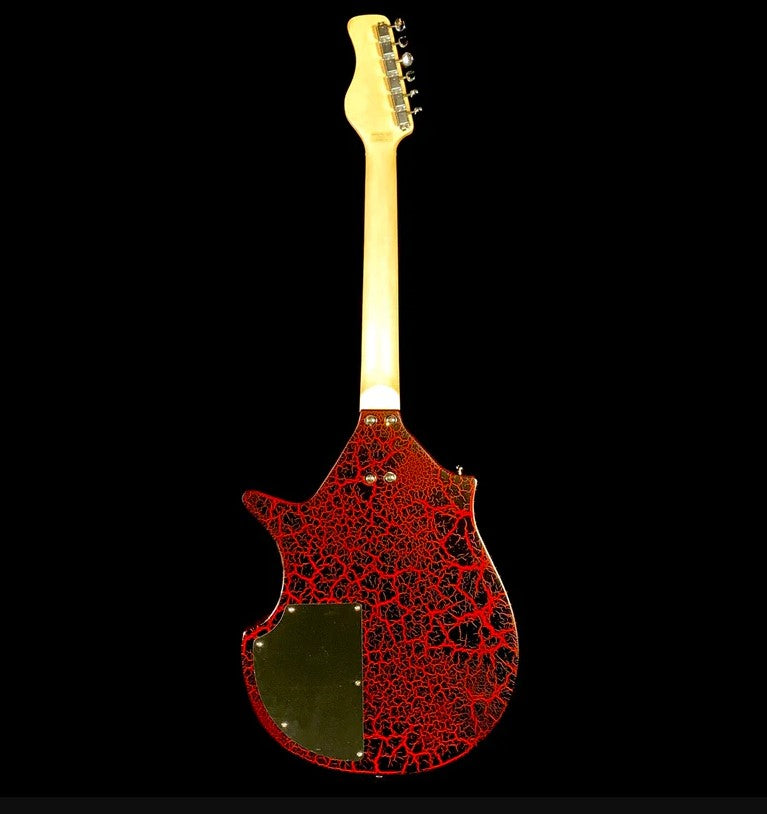 Danelectro Sitar Red Crackle