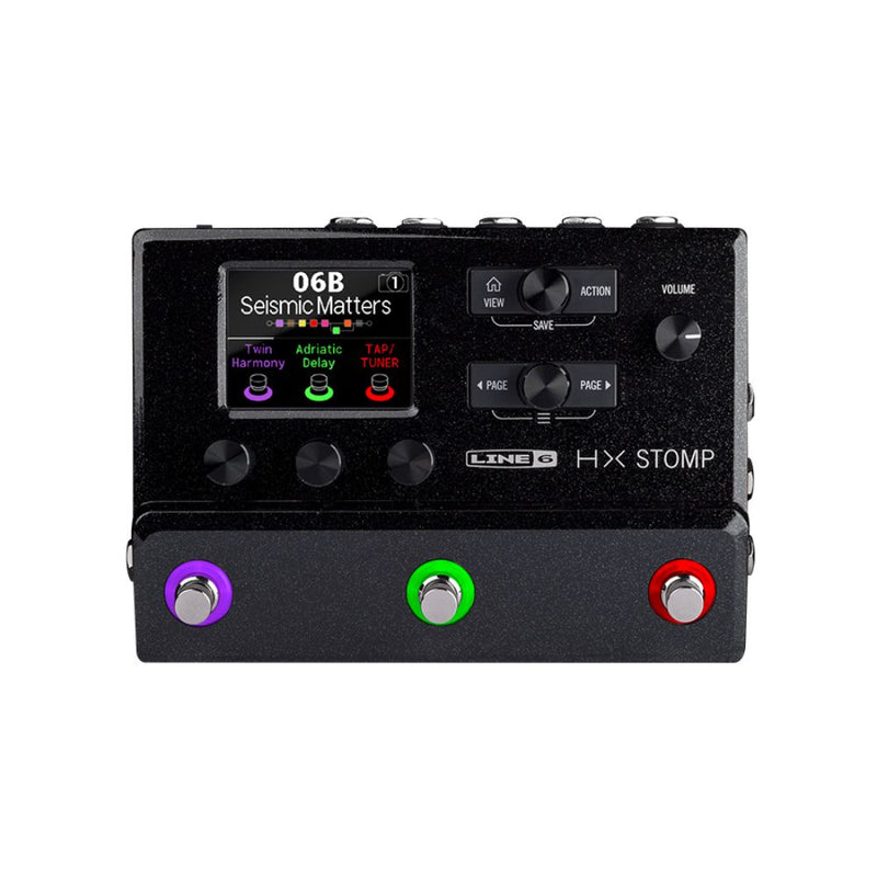 Line 6 HX Stomp Guitar Multi-effects Floor Processor (Open Box)
