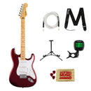Fender Standard Stratocaster - Candy Cola Accessory Bundle
