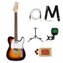 Fender Standard Telecaster - 3-Color Sunburst Accessory Bundle