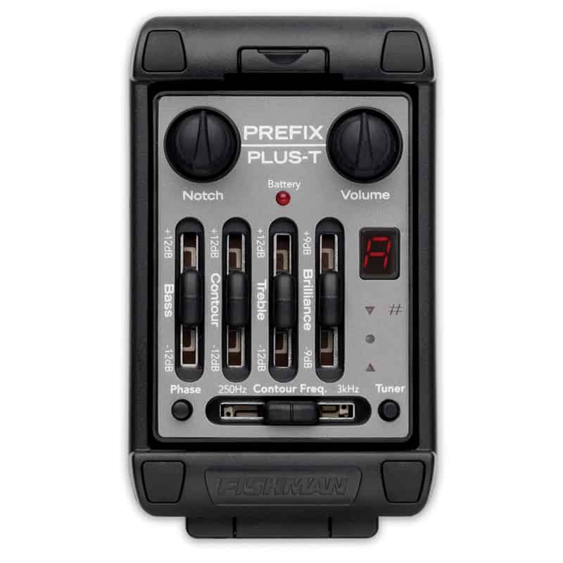 Fishman Prefix Plus-T Preamp with Wide Format Pickup (Open Box)