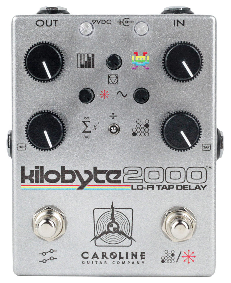 Caroline Guitar Kilobyte 2000 Delay Pedal (Open Box)