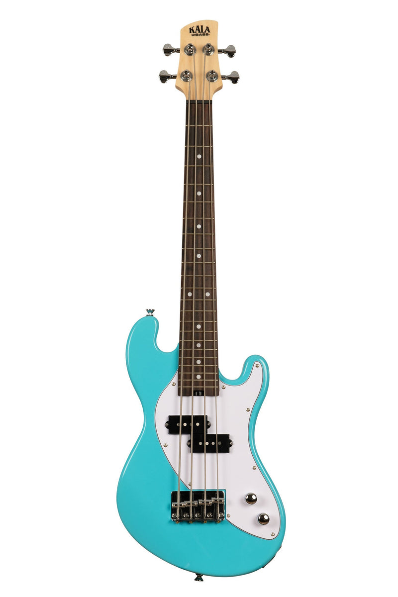 Kala Solid Body U-BASS 4-String - Surf Blue (Open Box)