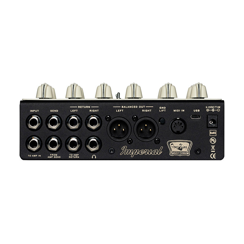 Tone King Imperial Tri-tube Preamp and DI Pedal